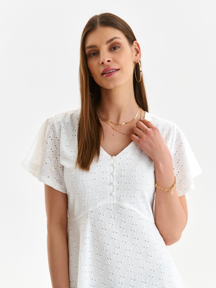 Sukienka damska z dekoltem w serek