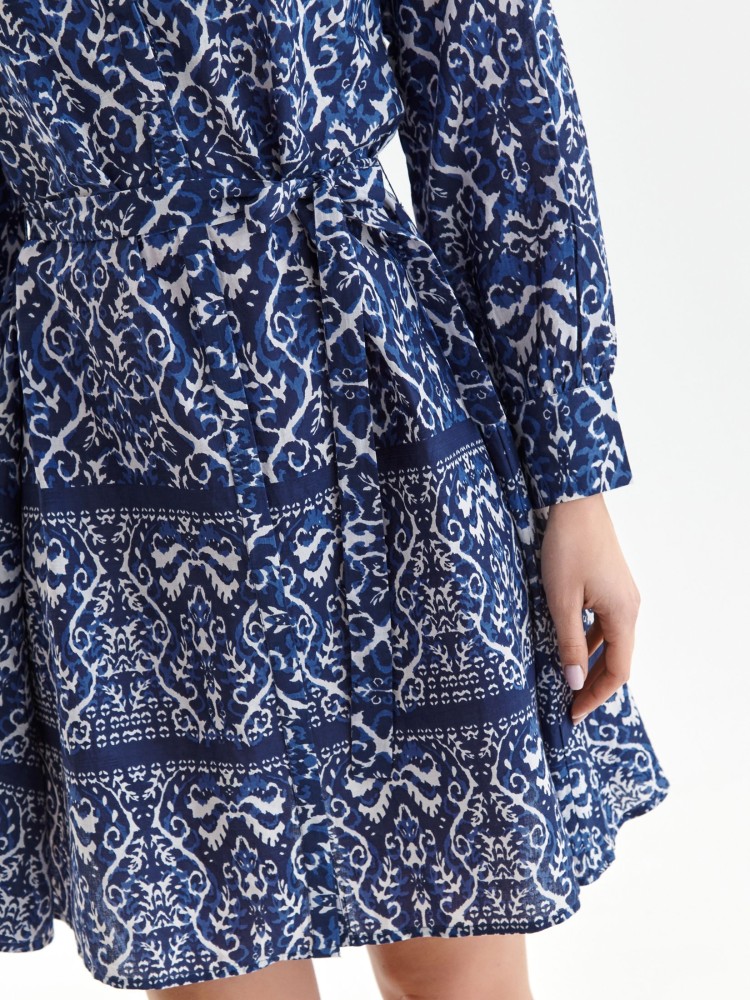 Bawełniana sukienka damska z nadrukiem