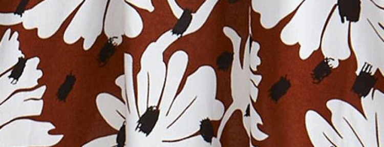 Sukienka w kwiatowy nadruk z dekoltem typu halter Sukienka w kwiatowy nadruk z dekoltem typu halter