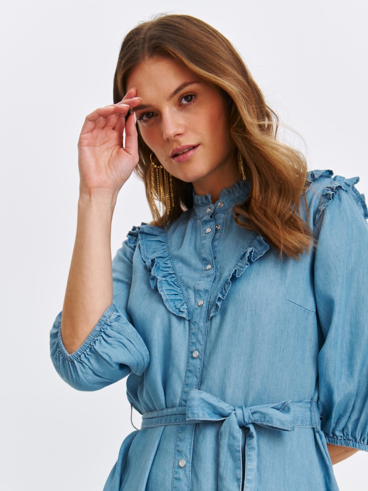 Sukienka jeansowa midi  Sukienka jeansowa midi