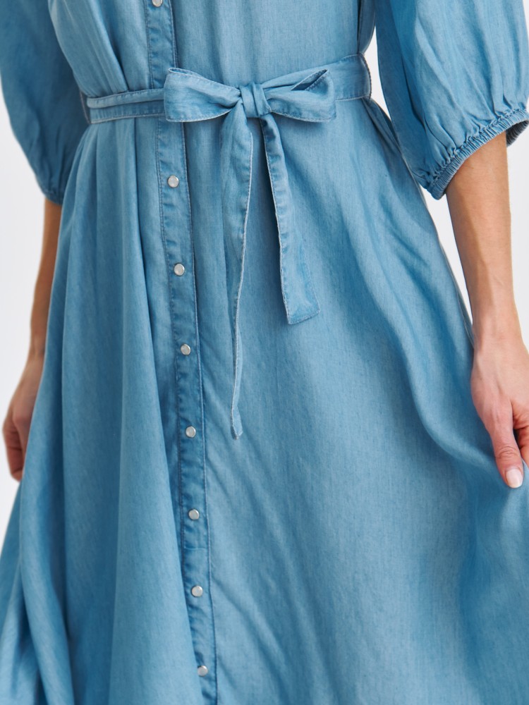 Sukienka jeansowa midi  Sukienka jeansowa midi