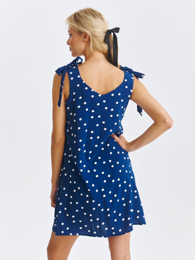 Sukienka z wiązanymi ramiączkami