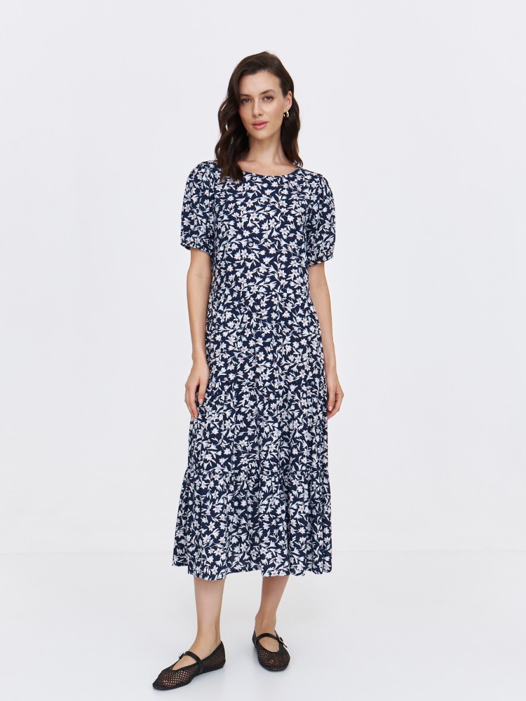 Sukienka maxi w kwiaty