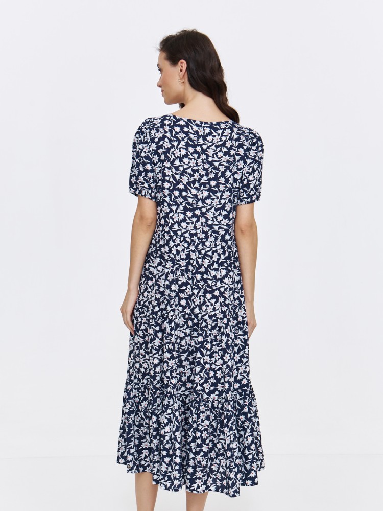 Sukienka maxi w kwiaty