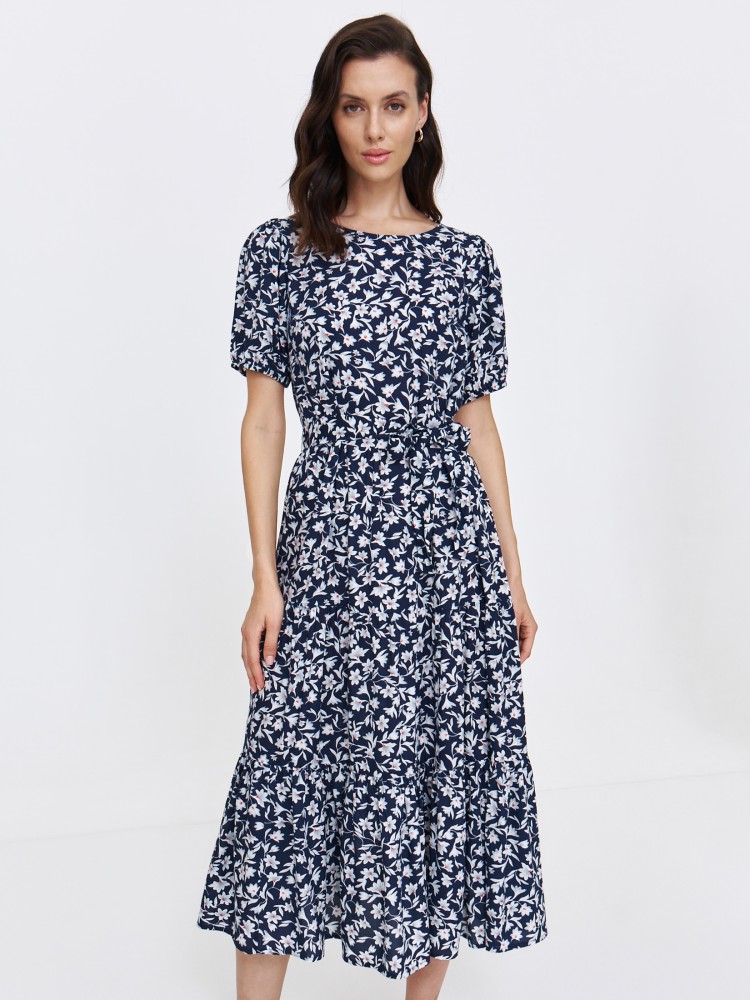 Sukienka maxi w kwiaty