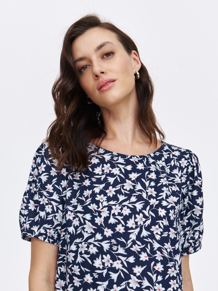 Sukienka maxi w kwiaty