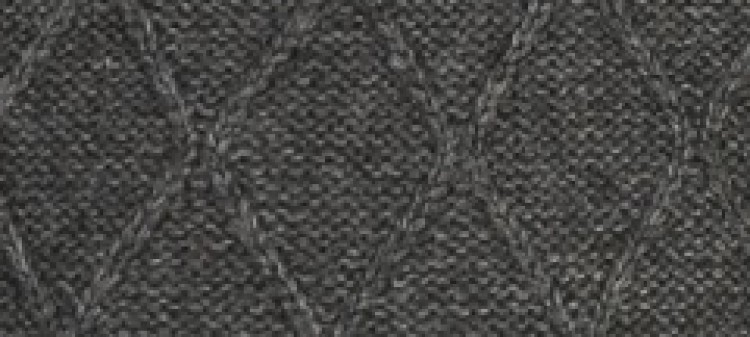 Golf z wysoką stójką i przeplotami