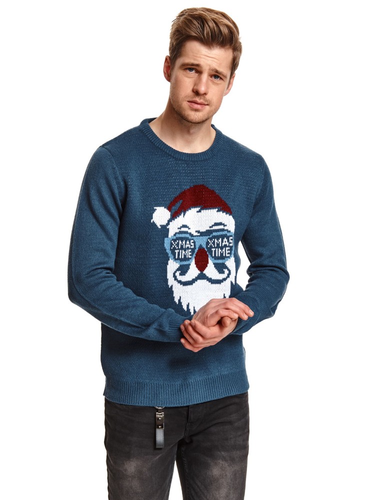 Sweter z mikołajem
