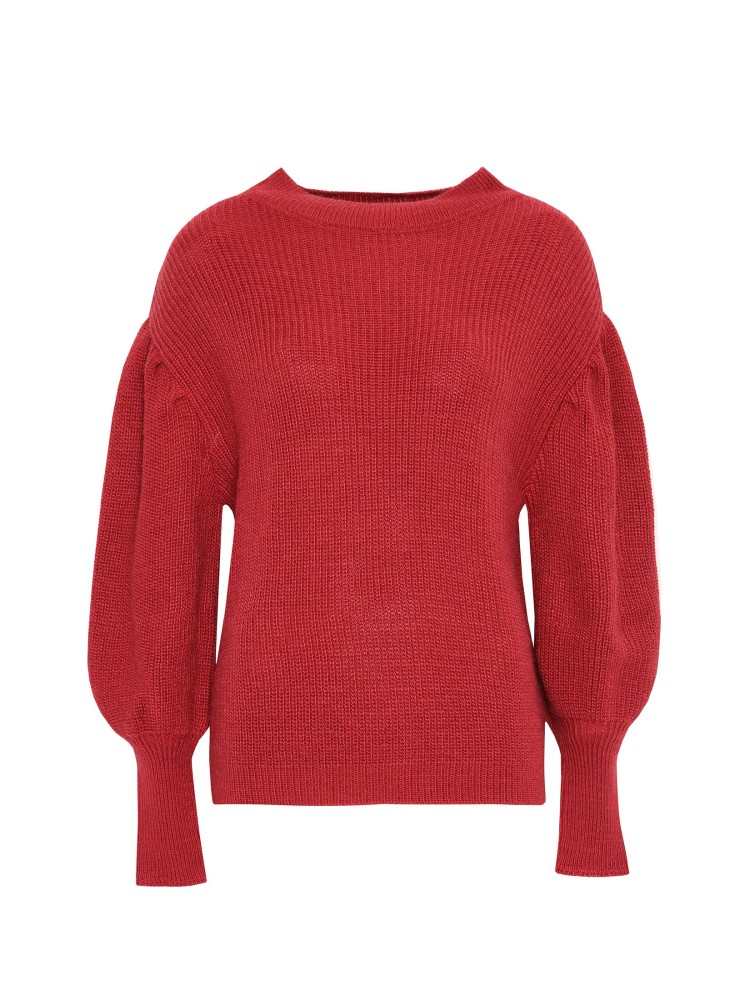 Sweter z bufiastymi rękawami Sweter z bufiastymi rękawami