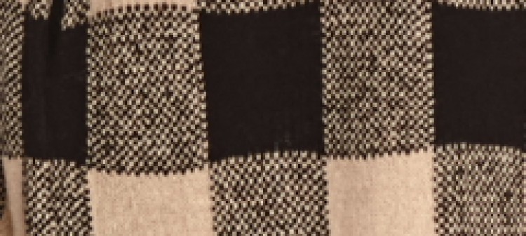 Długi kardigan w kratę