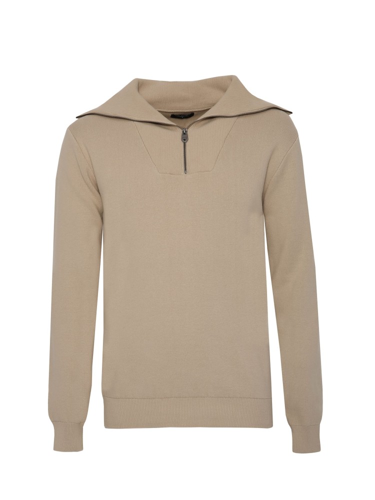 Sweter z wysoką stójką