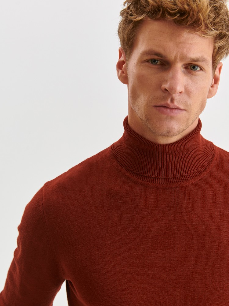 Golf z miękkiej dzianiny