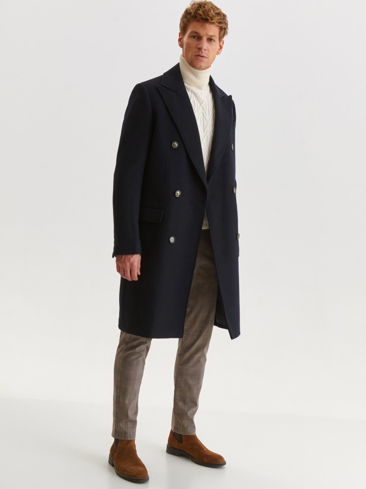 Golf otulający ze strukturalnej dzianiny