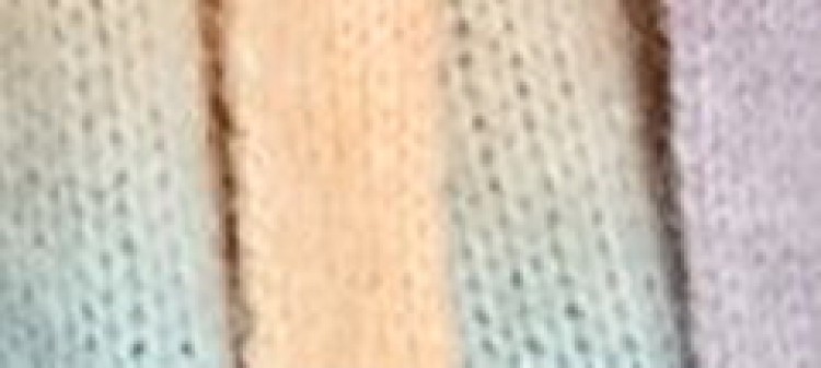 Kolorowy kardigan z paskiem  Kolorowy kardigan z paskiem