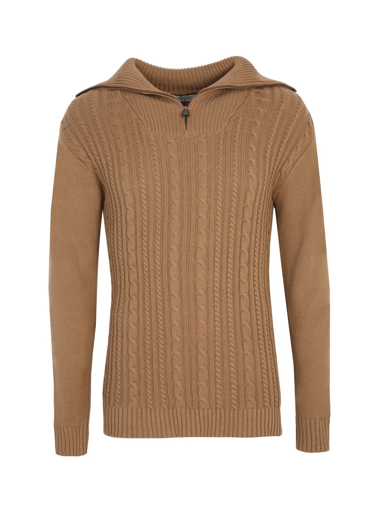 Sweter z wysoką stójką