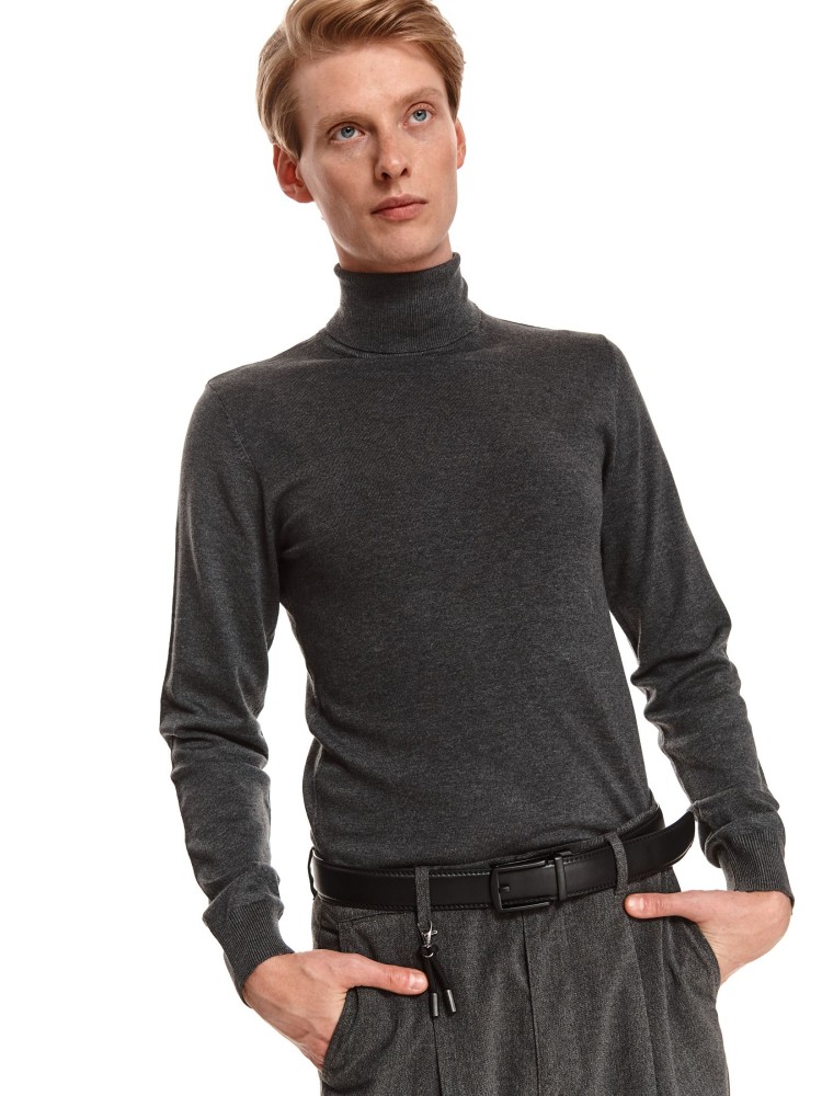 Sweter z golfem