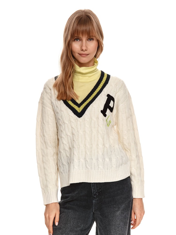 Sweter z aplikacją Sweter z aplikacją