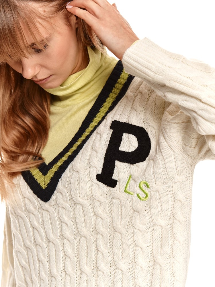Sweter z aplikacją Sweter z aplikacją