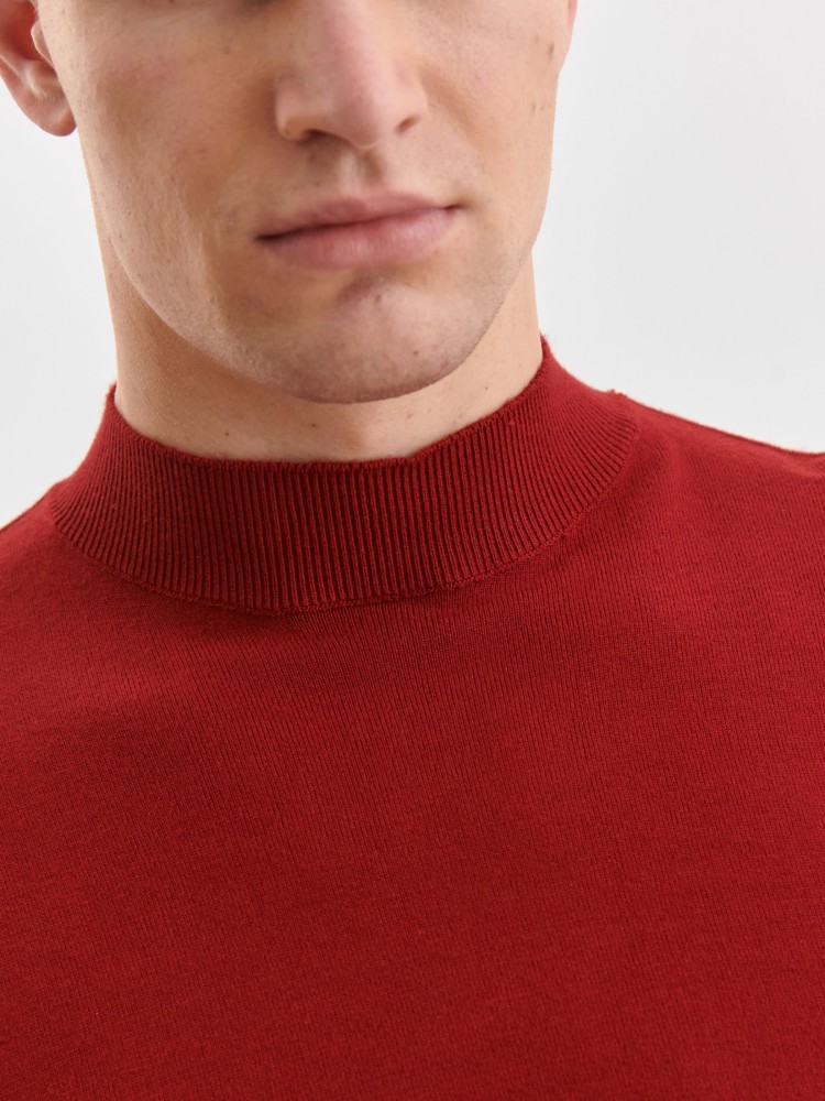 Sweter z półgolfem