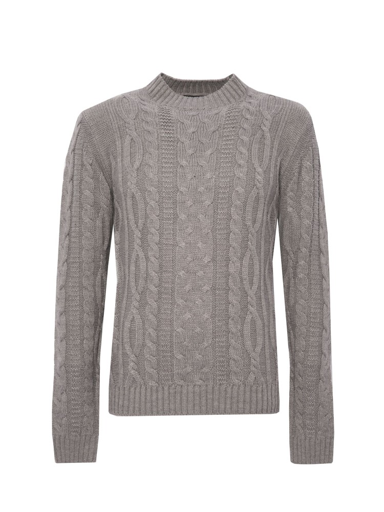 Ciepły sweter z półgolfem