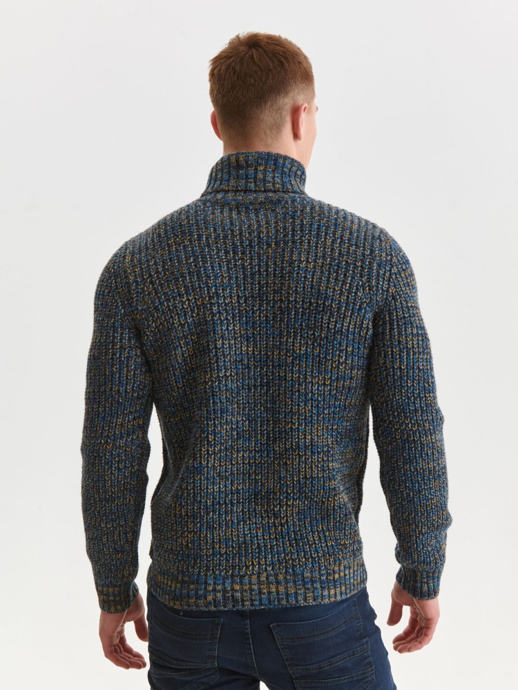 Ciepły golf z wełną