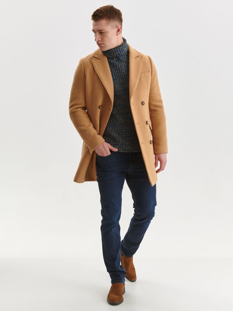 Ciepły golf z wełną