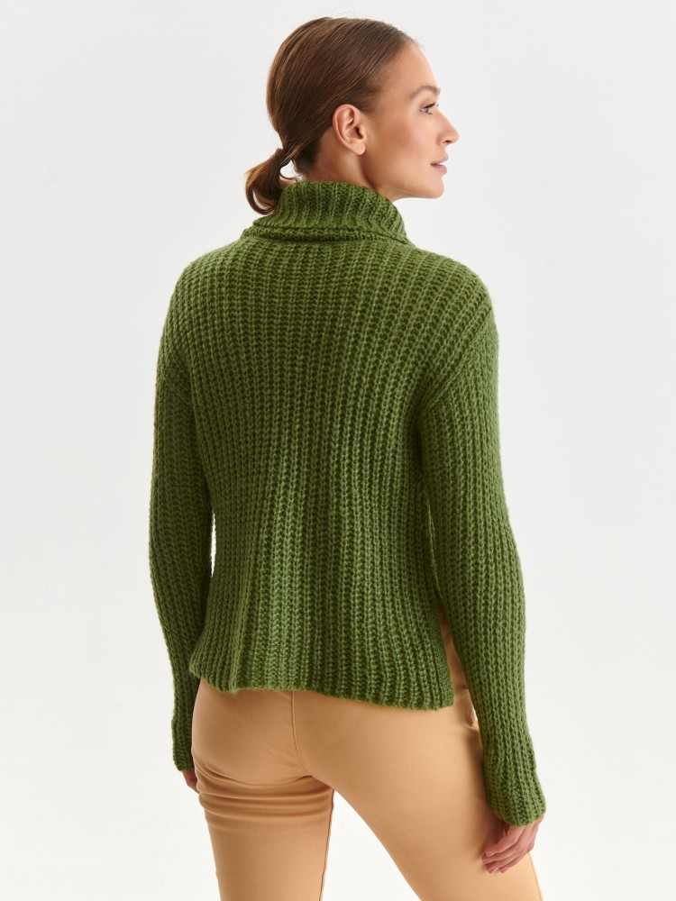 Sweter z golfem o luźnym kroju Sweter z golfem o luźnym kroju