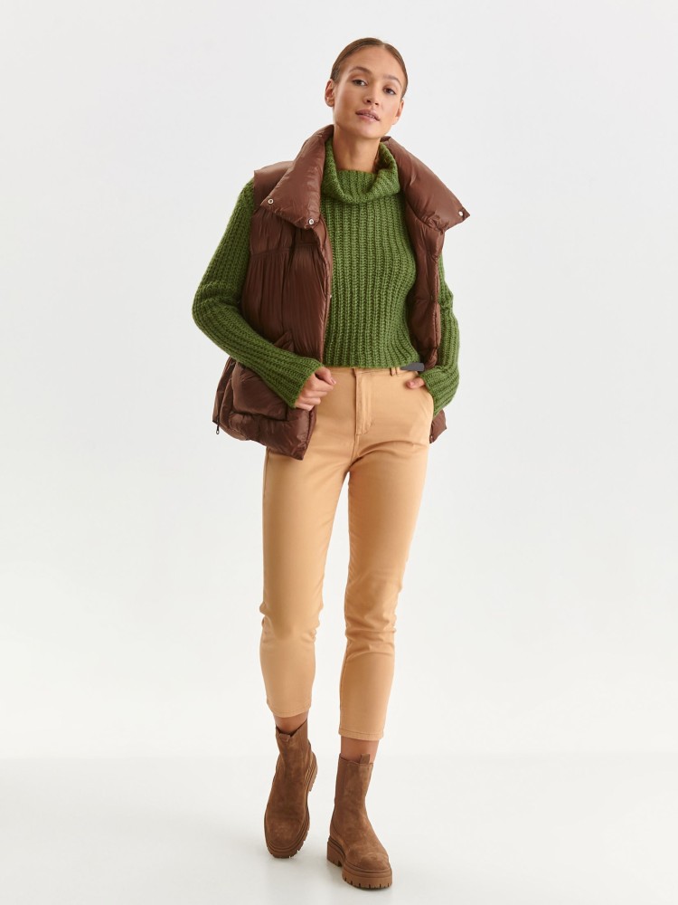 Sweter z golfem o luźnym kroju Sweter z golfem o luźnym kroju