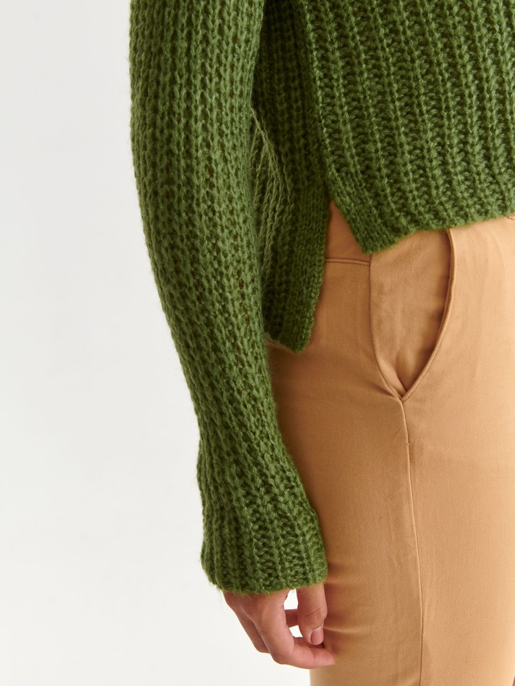 Sweter z golfem o luźnym kroju Sweter z golfem o luźnym kroju