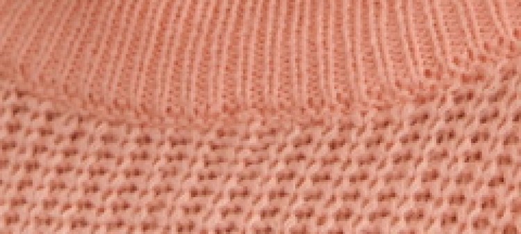 Gładki sweter z okragłym dekoltem