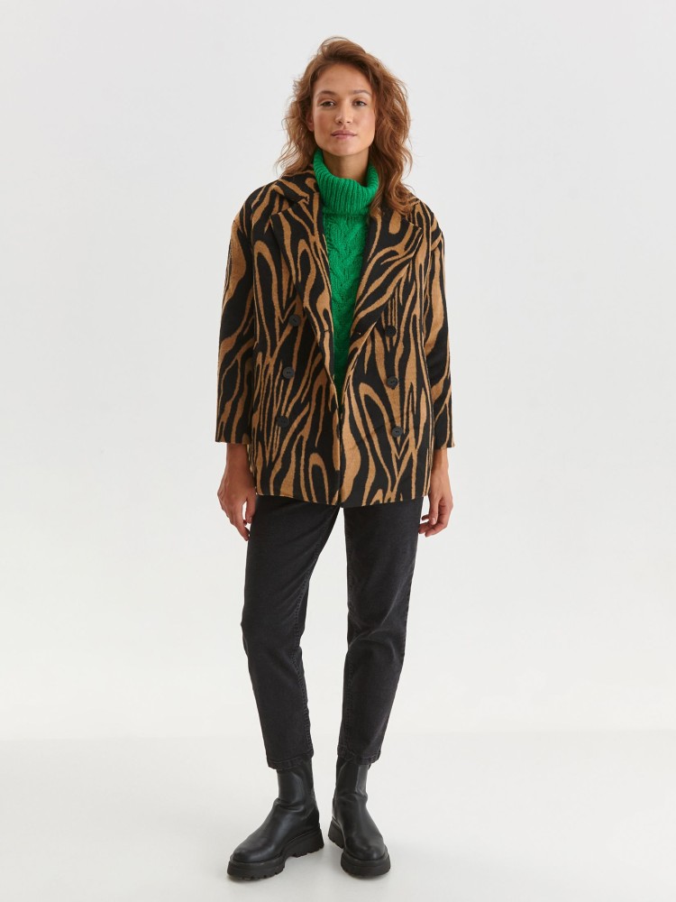 Ciepły sweter z golfem