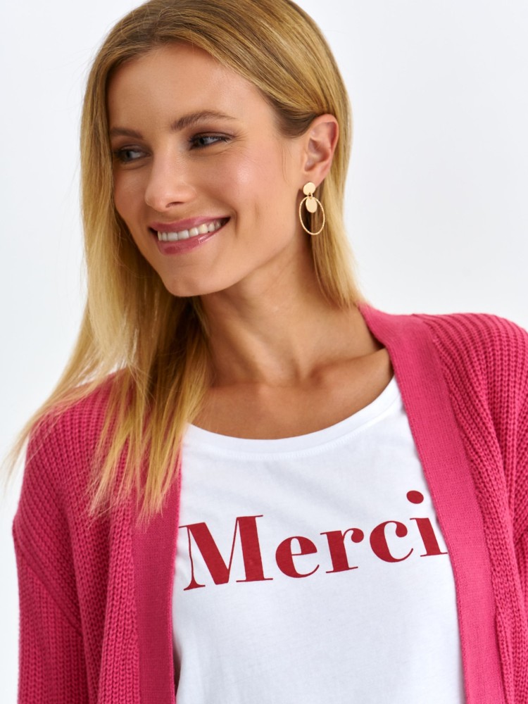 Kardigan z długim rękawem