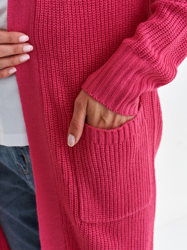 Kardigan z długim rękawem