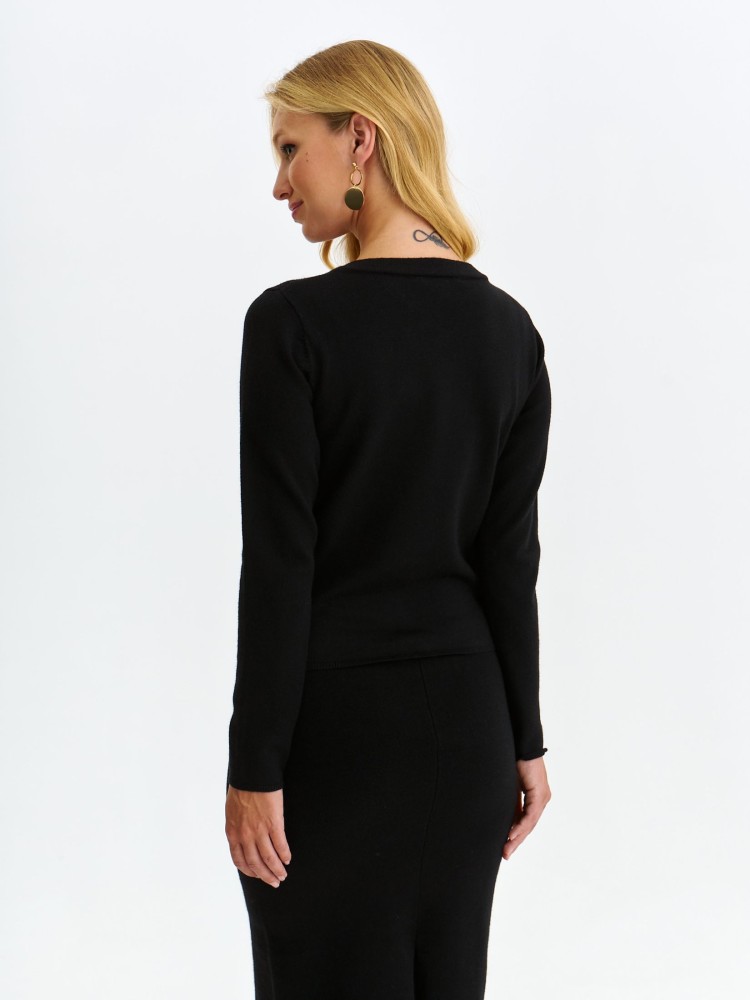 Kardigan o formie żakietu