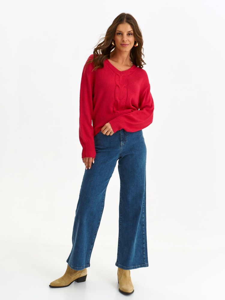 Sweter z ozdobnym splotem Sweter z ozdobnym splotem