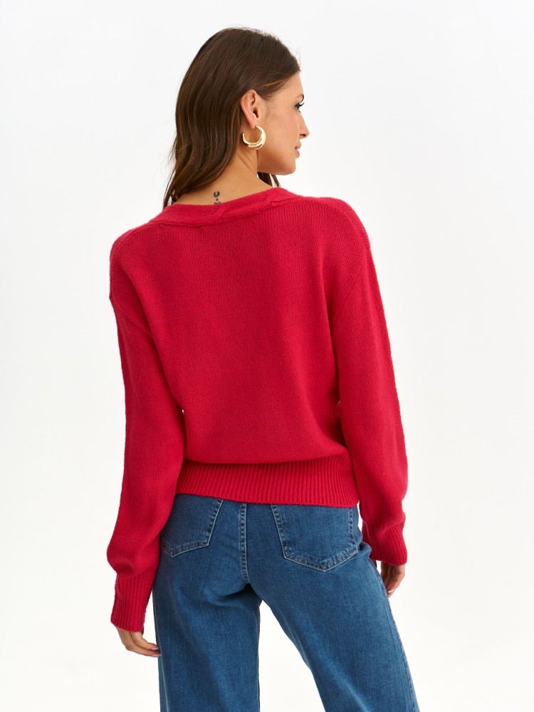 Sweter z ozdobnym splotem Sweter z ozdobnym splotem