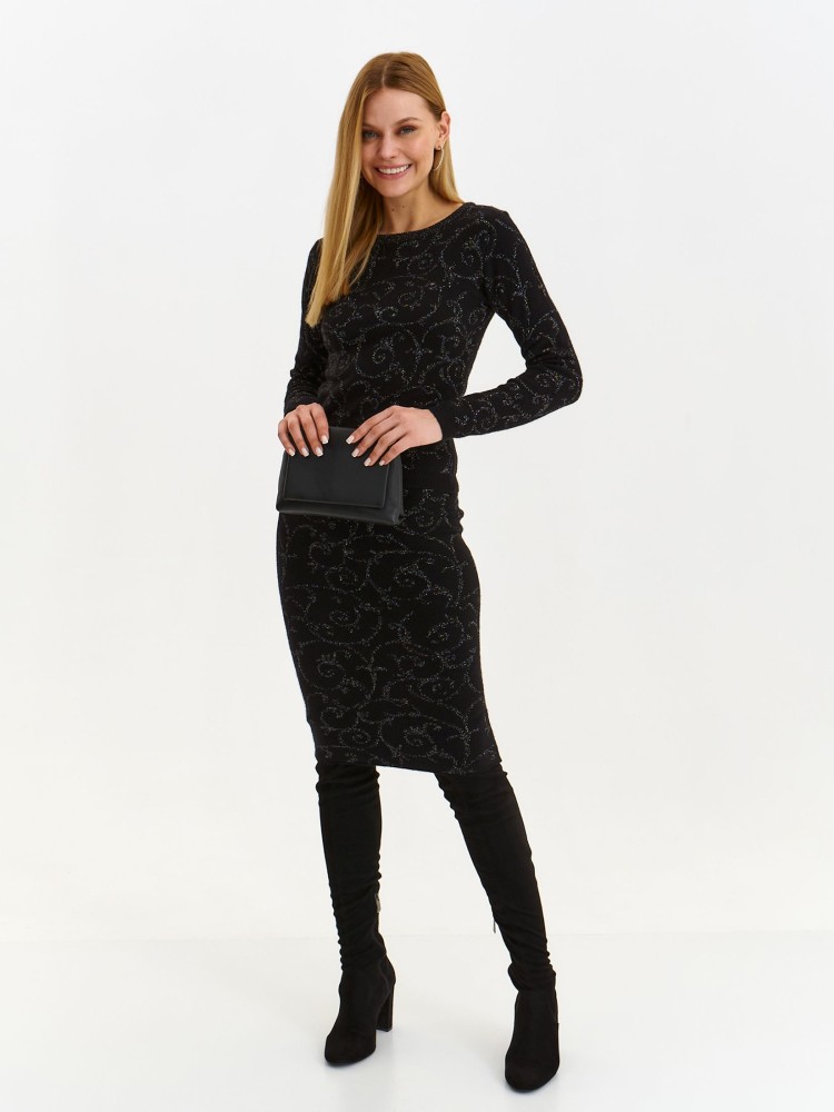 Sweter z metaliczną nitką Sweter z metaliczną nitką