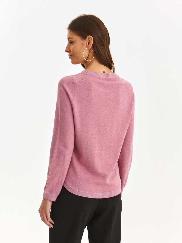 Sweter z błyszczącym wykończeniem Sweter z błyszczącym wykończeniem