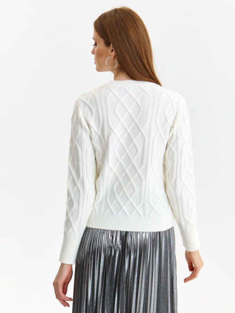 Sweter z dekoracyjnymi perełkami Sweter z dekoracyjnymi perełkami