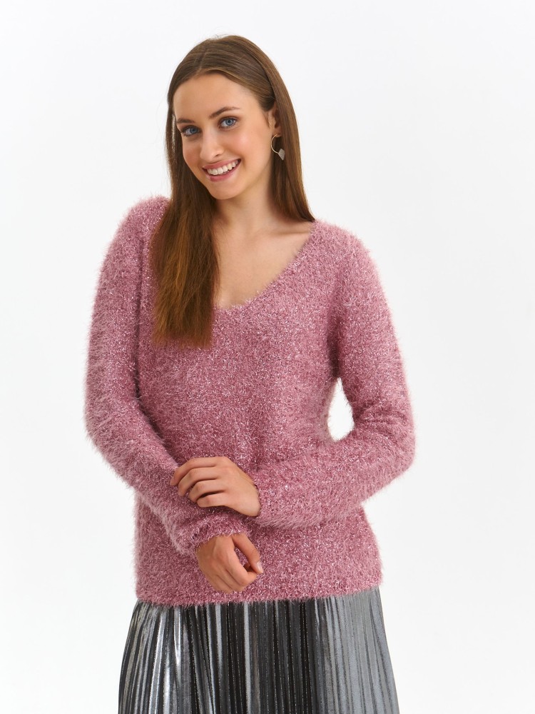 Sweter z błyszczącą nitką Sweter z błyszczącą nitką