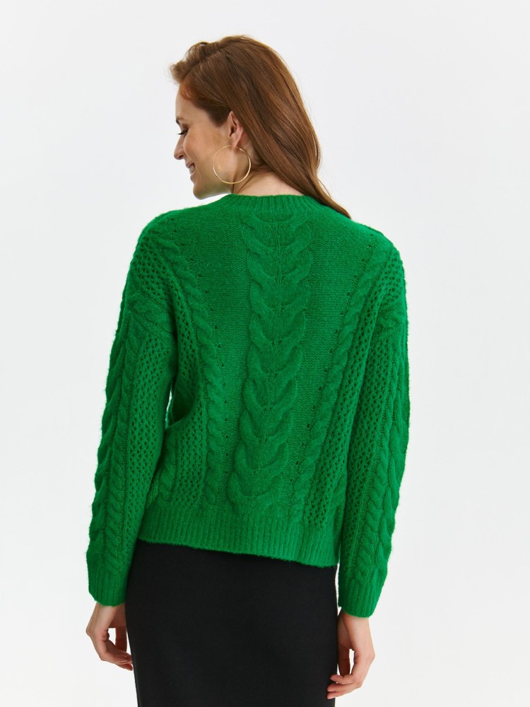 Sweter z długim rękawem i stójką Sweter z długim rękawem i stójką