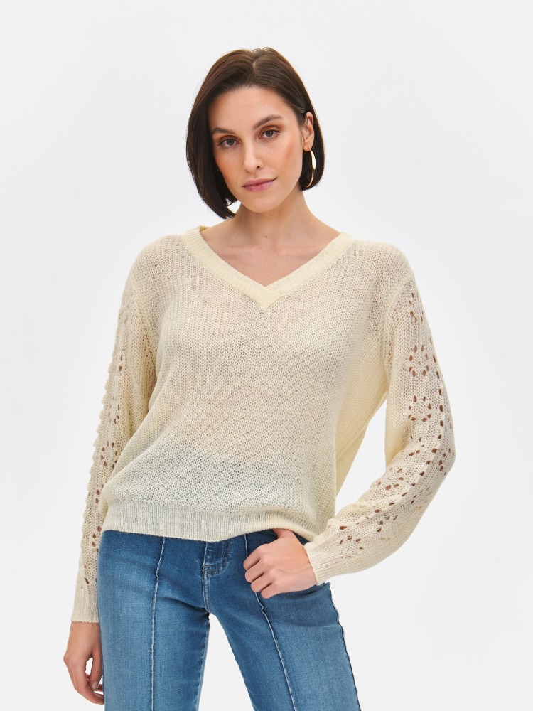 Sweter damski długi rękaw