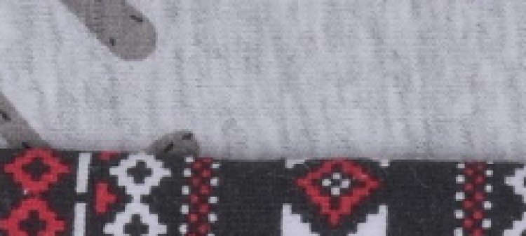 Komplet 2 bokserek z motywem świątecznym