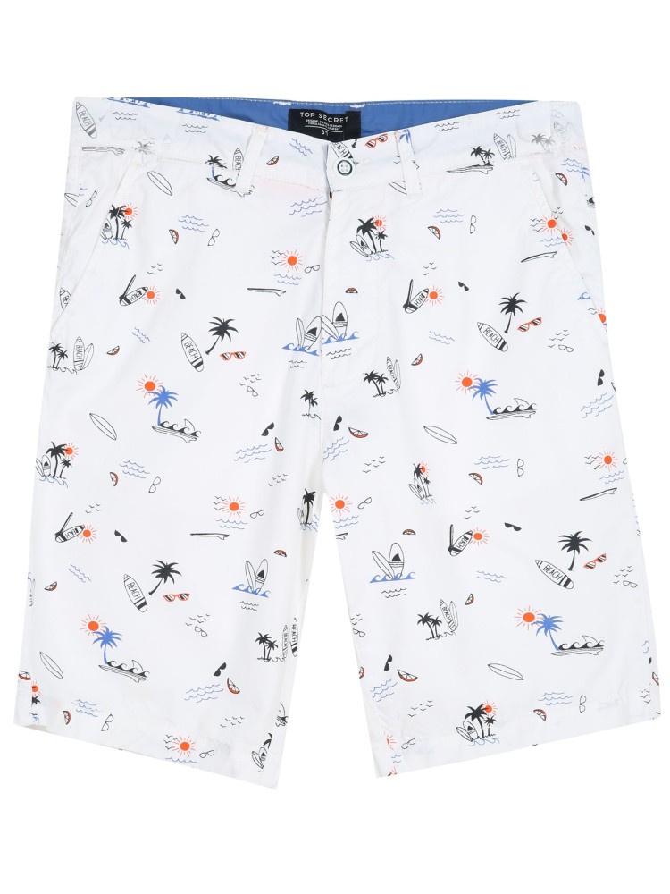 Szorty męskie we wzór