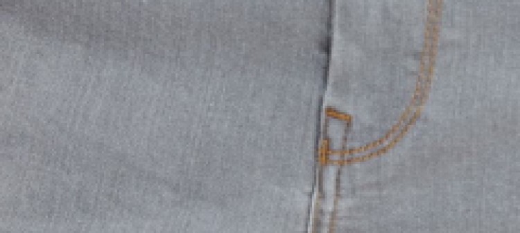 Męskie szorty jeansowe z fakturą Męskie szorty jeansowe z fakturą