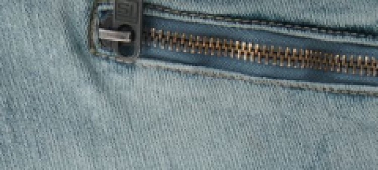 Spodnie cargo z denimu