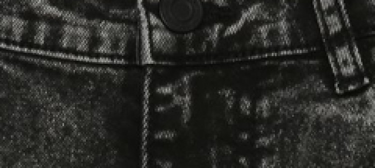 Denimowe szorty męskie z efektem sprania