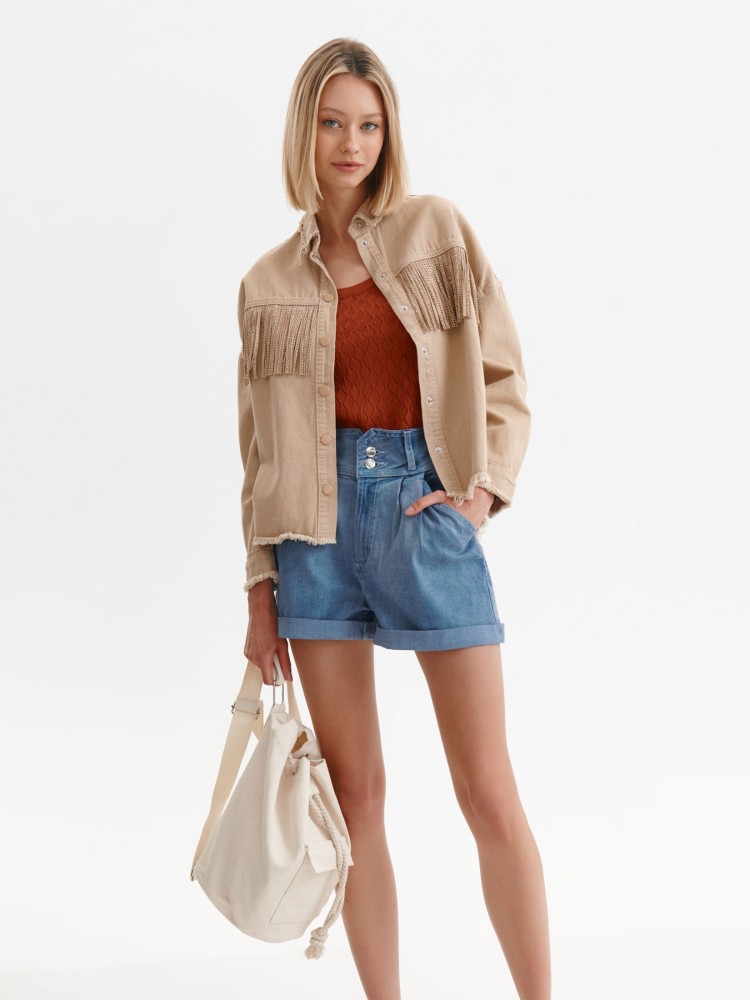 Ażurowa bluzka na ramiączkach 