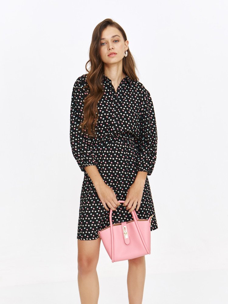 Sukienka damska mini w serduszka