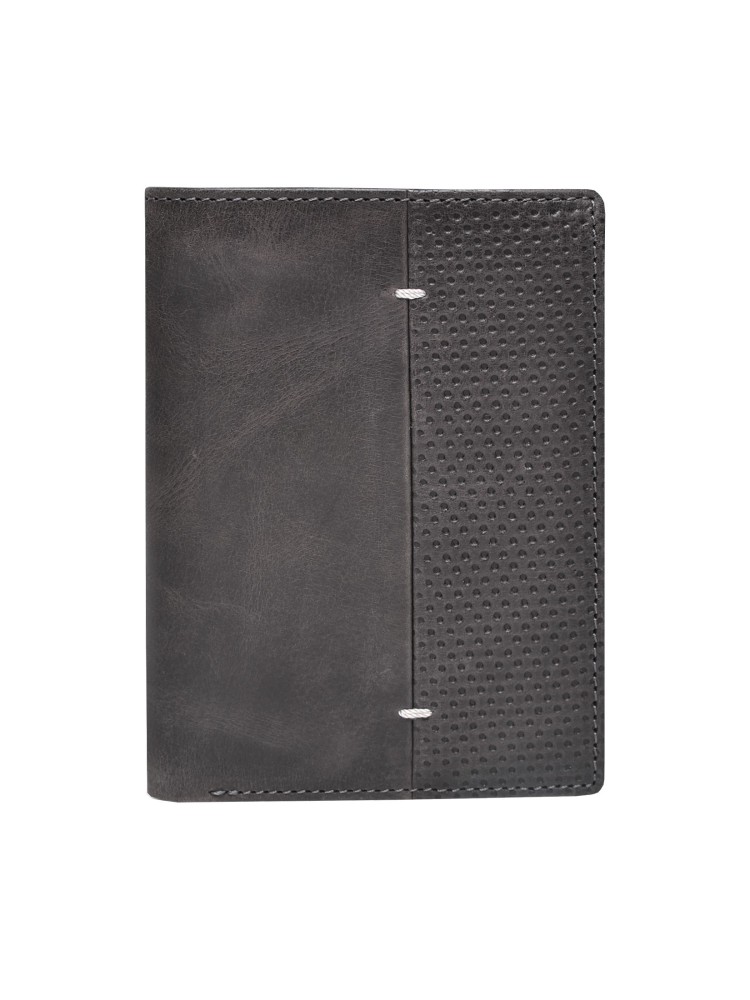 Portfel skórzany z pikowaniem